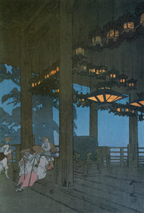 二月堂 [吉田博, 1926年, 近代風景画の巨匠 吉田博展 清新と抒情より]のサムネイル画像