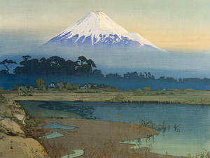 Ten Views of Mt. Fuji “First Light of the Sun” [Yoshida Hiroshi, 1926, from Hiroshi Yoshida Exhibition – Refreshingly Original and Lyrical: A Master of Modern Landscape Painting] Thumbnail Images