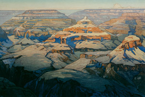 The Grand Canyon [Yoshida Hiroshi, 1925, from Hiroshi Yoshida Exhibition – Refreshingly Original and Lyrical: A Master of Modern Landscape Painting] Thumbnail Images