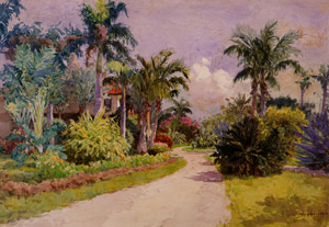 フロリダの熱帯植物 [吉田博, 1906年, 近代風景画の巨匠 吉田博展 清新と抒情より]のサムネイル画像