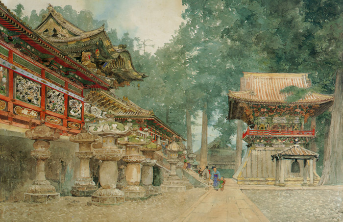 Nikko [Yoshida Hiroshi, 1894-1899, from Hiroshi Yoshida Exhibition – Refreshingly Original and Lyrical: A Master of Modern Landscape Painting]