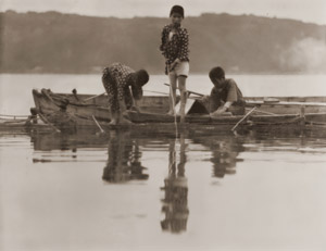 水遊び [福原信三, アサヒカメラ 1933年8月号より]のサムネイル画像