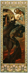 星 宵の明星 [アルフォンス・ミュシャ, 1902年, アルフォンス・ミュシャ イワン・レンドル・コレクションより]のサムネイル画像