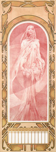 来る年 [アルフォンス・ミュシャ, 1897年, アルフォンス・ミュシャ イワン・レンドル・コレクションより]のサムネイル画像
