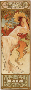 四季 夏 [アルフォンス・ミュシャ, 1897年, アルフォンス・ミュシャ イワン・レンドル・コレクションより]のサムネイル画像