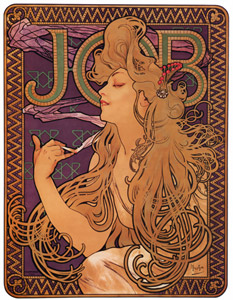 JOB [Alphonse Mucha, 1896, from Alphonse Mucha: The Ivan Lendl collection] Thumbnail Images