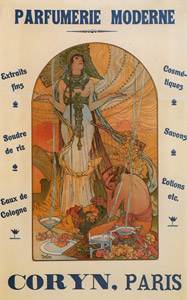 コリン現代香水店 [アルフォンス・ミュシャ, 1898年, イワン・レンドル・コレクションより]のサムネイル画像