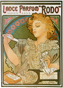 LANCE PARFUM “RODO” [Alphonse Mucha, 1896, from Alphonse Mucha: The Ivan Lendl collection] Thumbnail Images