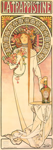 トラピスティーヌ酒 [アルフォンス・ミュシャ, 1897年, イワン・レンドル・コレクションより]のサムネイル画像