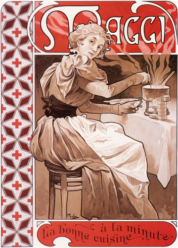 MAGGI [Alphonse Mucha, 1894, from Alphonse Mucha: The Ivan Lendl collection]
