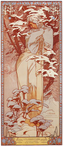 四季 冬 [アルフォンス・ミュシャ, 1900年, イワン・レンドル・コレクションより]のサムネイル画像