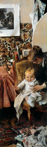 小さなスザンヌ [カール・ラーション, 1885年, スウェーデンの国民画家 カール・ラーション展より]のサムネイル画像