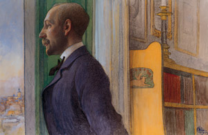 美術史家カール・G・ラウリーン [カール・ラーション, 1905年, スウェーデンの国民画家 カール・ラーション展より]のサムネイル画像