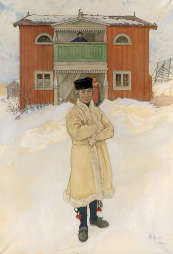 Daniels Mats [Carl Larsson, 1917, from The Painter of Swedish Life: Carl Larsson]