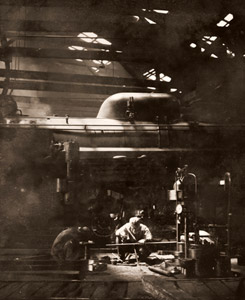 無題 （鉄道の王者C58） [奏大三, アサヒカメラ 1941年10月号より]のサムネイル画像