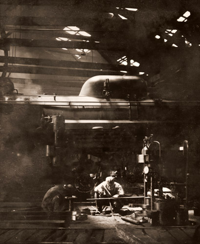 無題 （鉄道の王者C58） [奏大三, アサヒカメラ 1941年10月号より] パブリックドメイン画像 