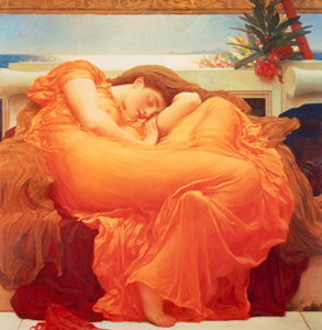 Flaming June [Frederic Leighton, 1895, from Frederick Lord Leighton] Thumbnail Images