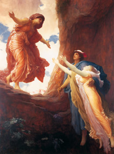 ペルセフォネの帰還 [フレデリック・レイトン, 1890-1891年, Frederick Lord Leightonより]のサムネイル画像