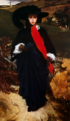 Miss May Sartoris [Frederic Leighton, 1860, from Frederick Lord Leighton]