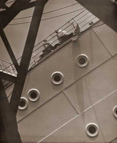 港の午後 [松井登志夫, 写真サロン 1936年9月号より] パブリックドメイン画像 