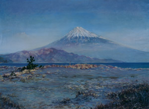 Mt. Fuji seen from Masaki [Eisaku Wada, 1955, from Retrospective Exhibition of Wada Eisaku] Thumbnail Images