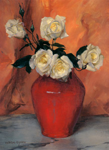 Roses (white) [Eisaku Wada, 1936, from Retrospective Exhibition of Wada Eisaku] Thumbnail Images