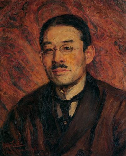 Portrait of Shofu Ohsumi [Eisaku Wada, 1921, from Retrospective Exhibition of Wada Eisaku]