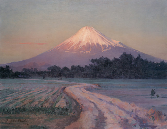 Mt. Fuji [Eisaku Wada, 1919, from Retrospective Exhibition of Wada Eisaku]