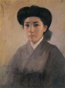少女像 [和田英作, 1913年, 和田英作展より]のサムネイル画像