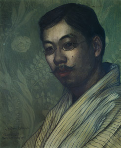 塚本靖肖像 [和田英作, 1901年, 和田英作展より]のサムネイル画像