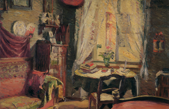 室内（伯林） [和田英作, 1899年, 和田英作展より] パブリックドメイン画像 