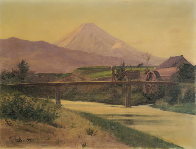 Mt. Fuji [Eisaku Wada, 1899, from Retrospective Exhibition of Wada Eisaku]