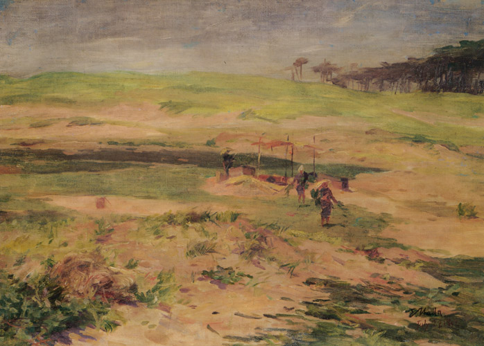 Landscape of Kazusa [Eisaku Wada, 1897, from Retrospective Exhibition of Wada Eisaku]