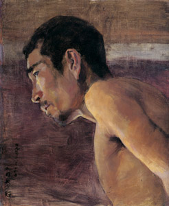 裸体習作（男） [和田英作, 1896年, 和田英作展より]のサムネイル画像
