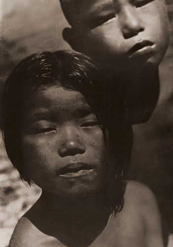 夏のポートレート [富澤善太郎, 写真サロン 1937年8月号より] パブリックドメイン画像 