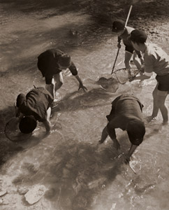 水ぬるむ頃 [平井勇次, 写真サロン 1937年8月号より]のサムネイル画像