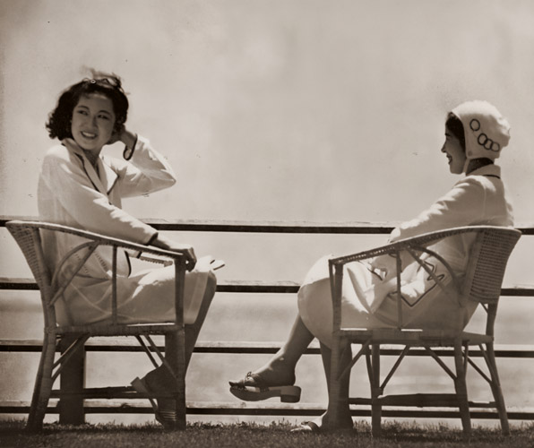 夏 [井深微, 写真サロン 1937年8月号より] パブリックドメイン画像 