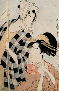 美人と船頭 [喜多川歌麿, 1797–1798年, 浮世絵聚花 ボストン美術館3より]のサムネイル画像