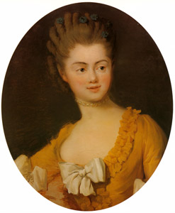 グリワー夫人の肖像 [ジャン・オノレ・フラゴナール, フラゴナール展 図録 （1980年）より]のサムネイル画像