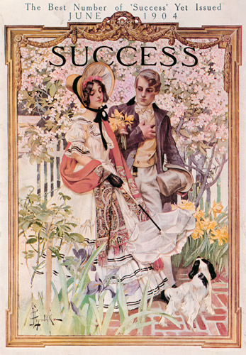 Success Magazine cover. June 1904. [J. C. Leyendecker, 1904, from The J. C. Leyendecker Poster Book]