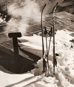 ゲレンデの一隅 [カマタ月夫, 1936年, アサヒカメラ 1937年3月号より]のサムネイル画像