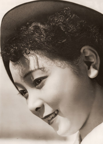 可愛い顔 [福田勝治, 1935年, アサヒカメラ 1937年3月号より] パブリックドメイン画像 