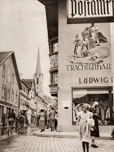 無題（ガルミッシュ＝パルテンキルヒェンの街） [金丸重嶺, アサヒカメラ 1937年3月号より]のサムネイル画像
