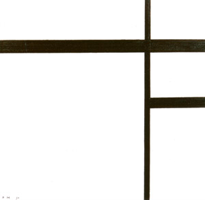 Compositie nr.2 met zwarte lijnen [Piet Mondrian, 1930, from Mondrian: 1872-1944: Structures in Space] Thumbnail Images