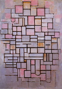 Compositie nr .6 [Piet Mondrian, 1914, from Mondrian: 1872-1944: Structures in Space] Thumbnail Images