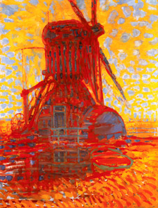 日の当たる風車 [ピート・モンドリアン, 1908年, ピート・モンドリアン 1872-1944 虚空の楼閣より]のサムネイル画像