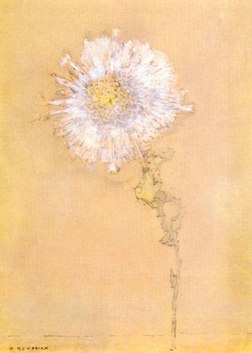 Chrysant [Piet Mondrian, 1908, from Mondrian: 1872-1944: Structures in Space]