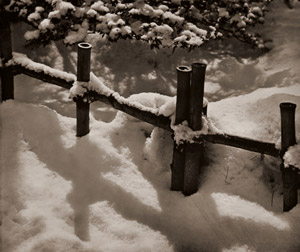 春雪 [牧野竹橋, アサヒカメラ 1938年6月号より]のサムネイル画像