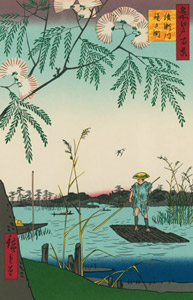 The Ayase River and Kanegafuchi [Utagawa Hiroshige, 1857, from Hiroshige: One Hundred Famous Views of Edo] Thumbnail Images