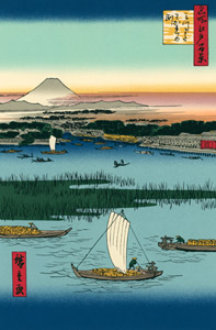 Mitsumata Wakarenofuchi [Utagawa Hiroshige, 1857, from Hiroshige: One Hundred Famous Views of Edo] Thumbnail Images